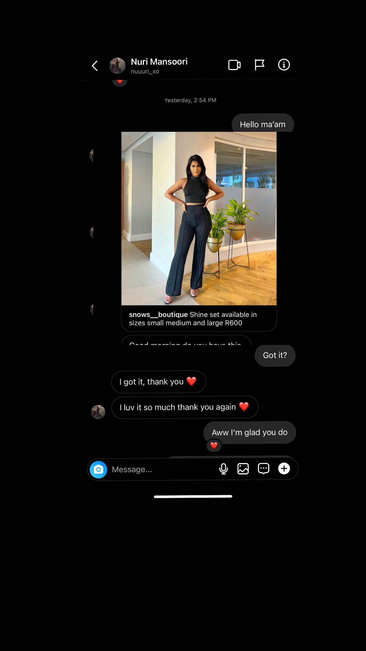 Customer Review