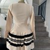 Miu miu cream colored dress