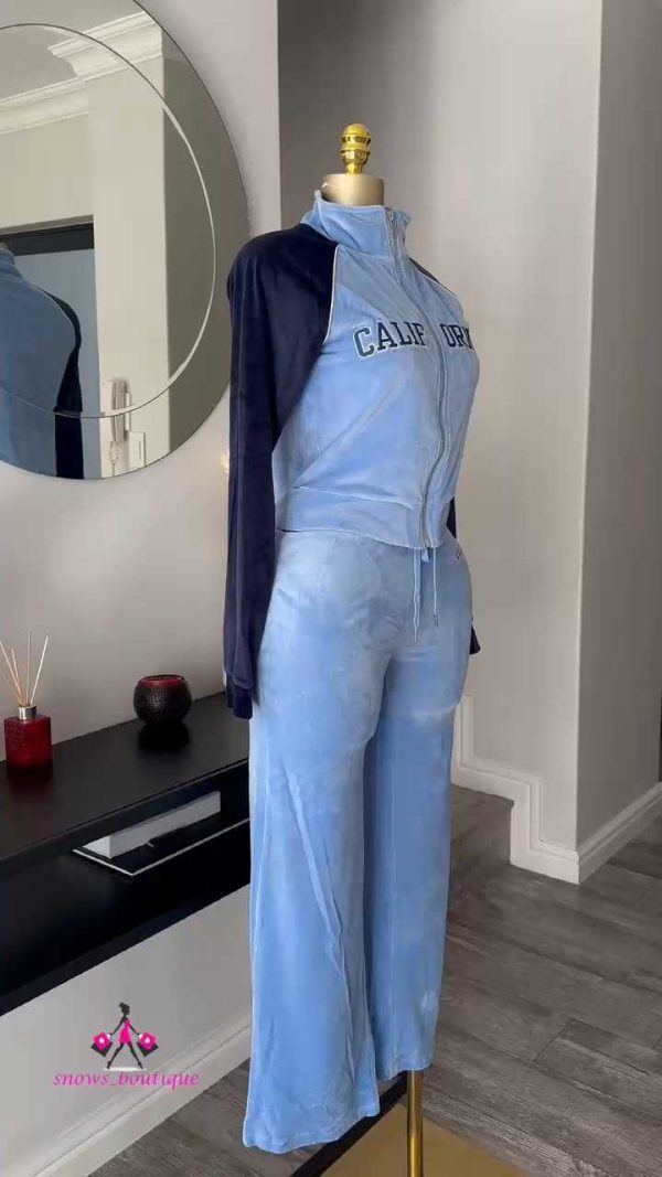 Zara California flare pant set