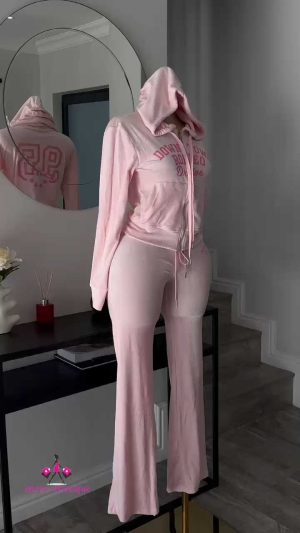 anycript_thumbnail_5-1-1.jpg Zara velvet pink flare pant set